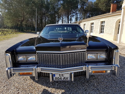 Location mariage Cadillac Eldorado photo avant